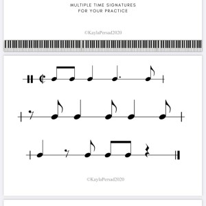 simple and compound time signatures