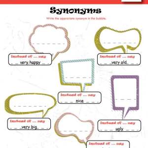 English Language: Parts of Speech - Worksheets Package for Standard 3/ Grade 3. Easy Digital Download