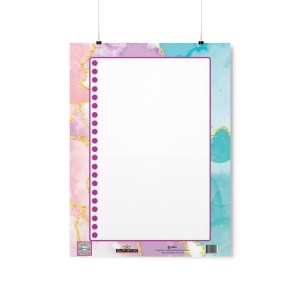 Classroom  Poster / Chart Communication Tool [18" x 24"] Excellent, effective and eye-catching design - Pattern 2